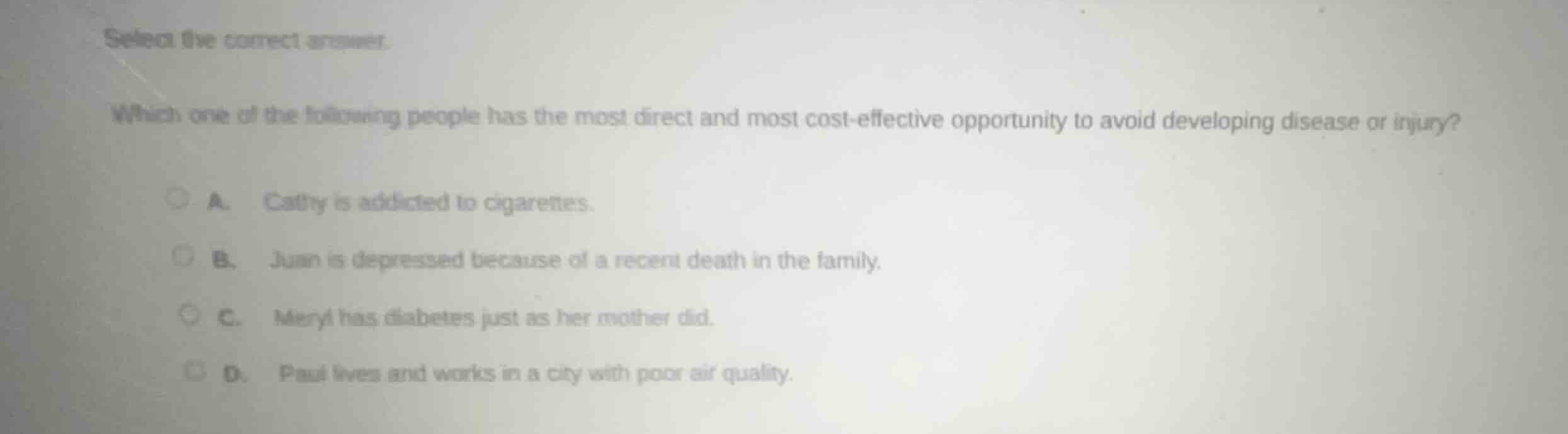 select five correct answer. which one of the following people has the m…