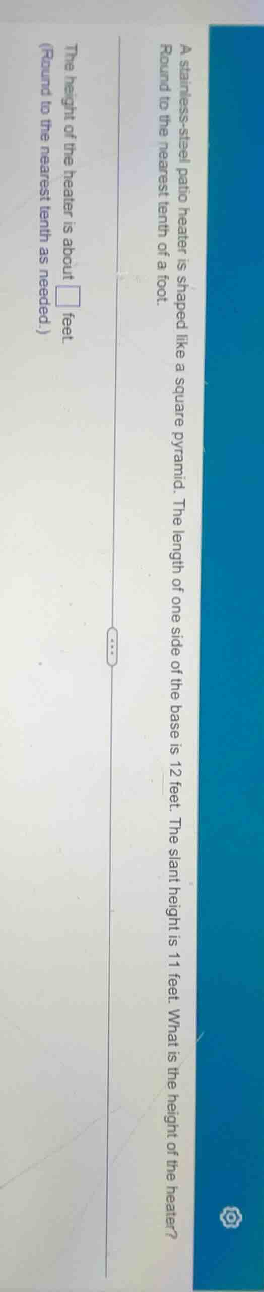 a stainless - steel patio heater is shaped like a square pyramid. the l…