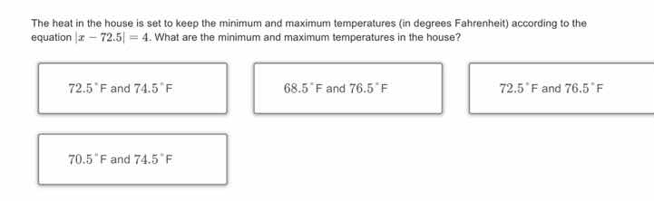 the heat in the house is set to keep the minimum and maximum temperatur…
