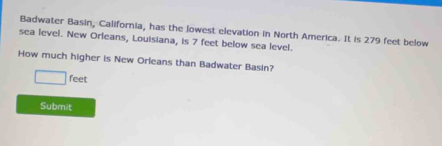 badwater basin, california, has the lowest elevation in north america. …