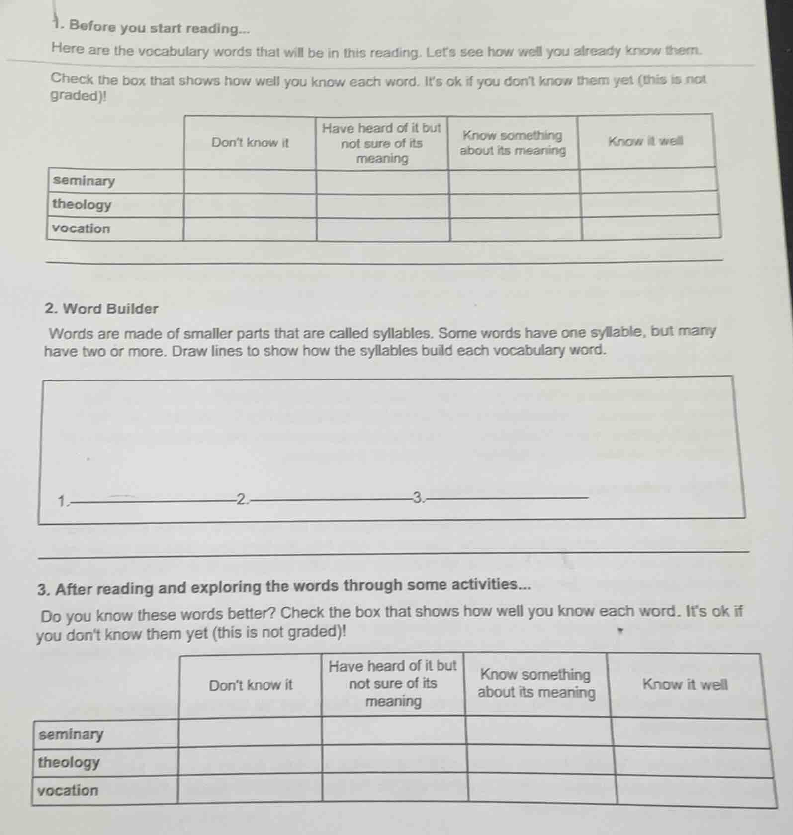 1. before you start reading... here are the vocabulary words that will …