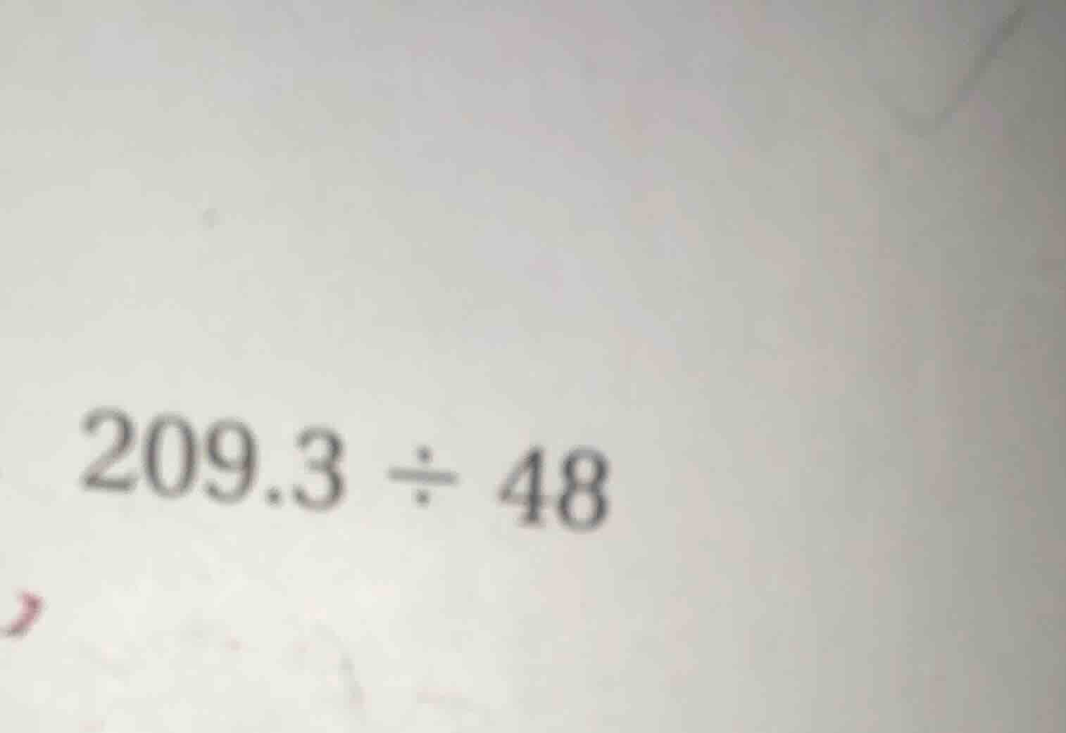 209.3 ÷ 48