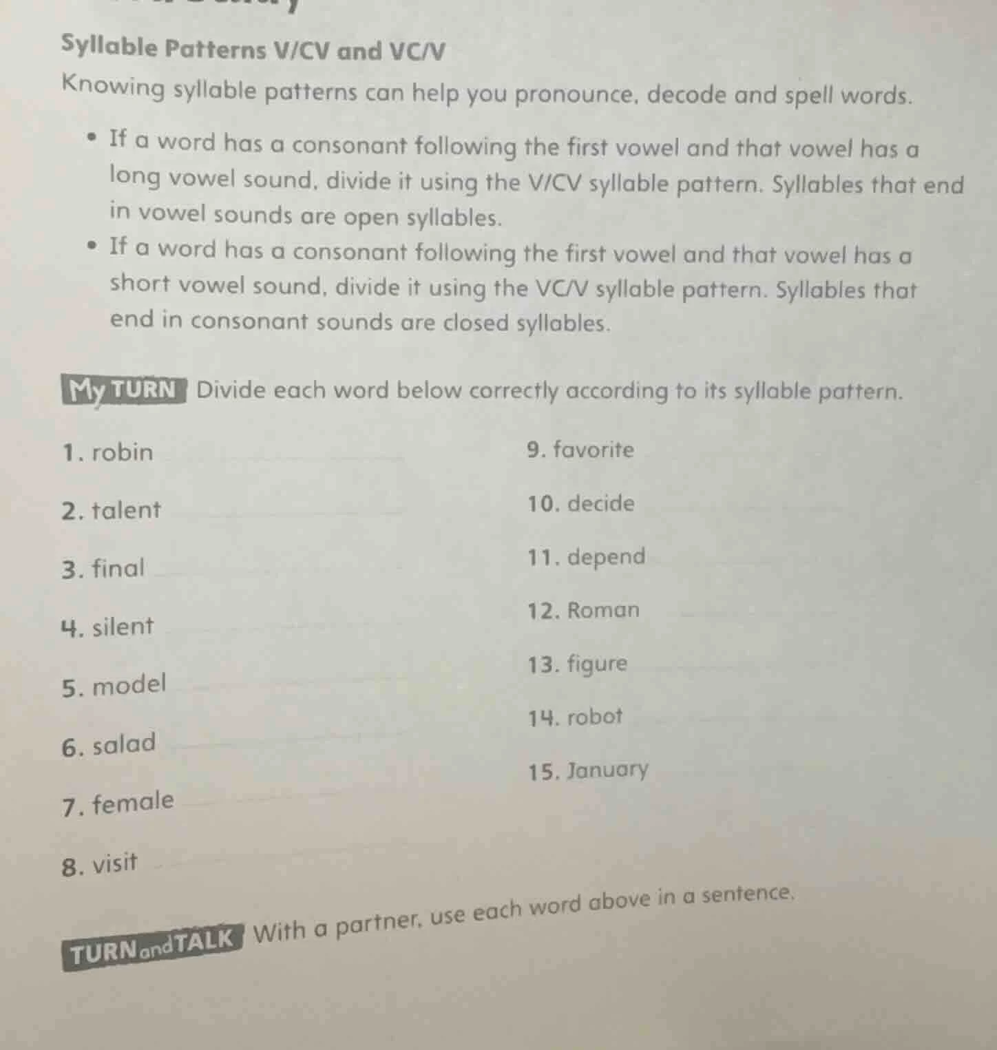 syllable patterns v/cv and vc/v knowing syllable patterns can help you …
