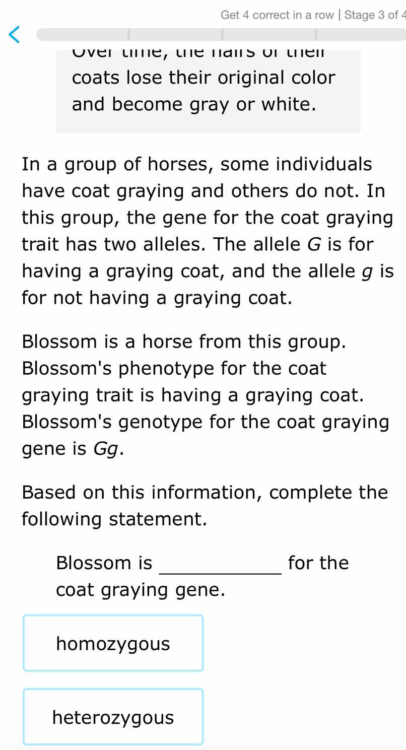 over time, the mans of their coats lose their original color and become…