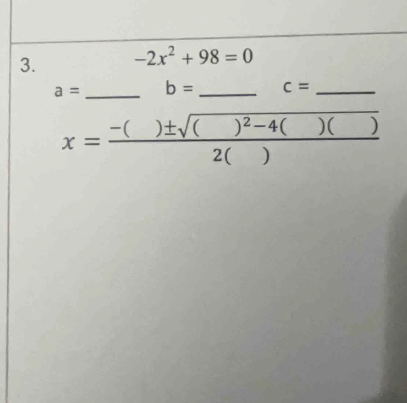 Question was provided via image upload.