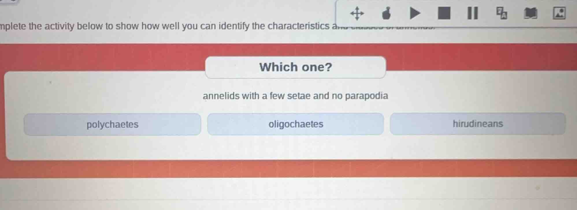 complete the activity below to show how well you can identify the chara…