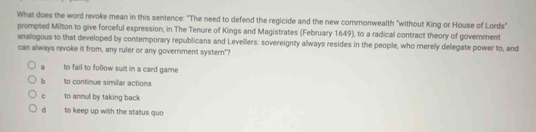 what does the word revoke mean in this sentence: \the need to defend th…