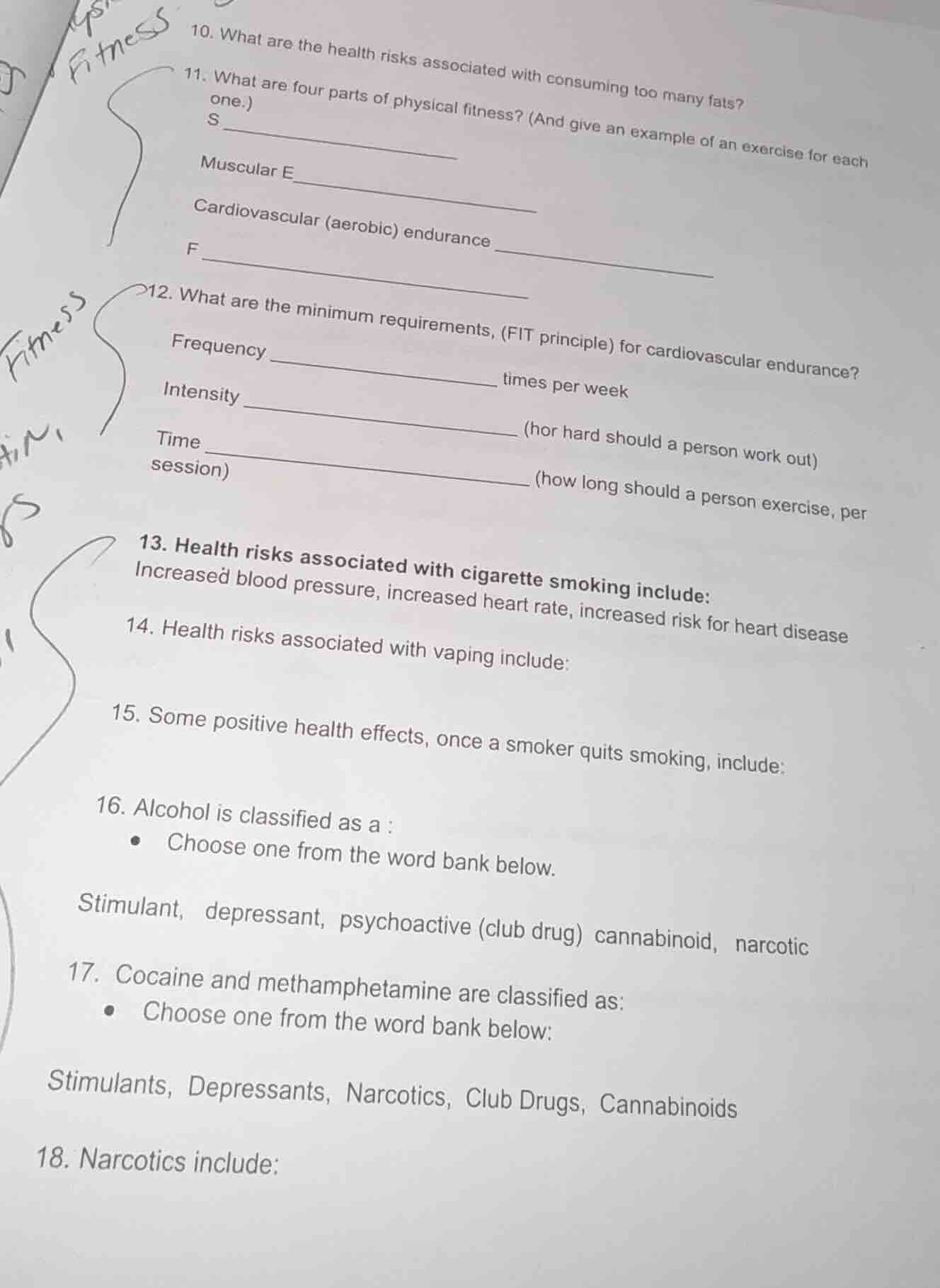 10. what are the health risks associated with consuming too many fats? …