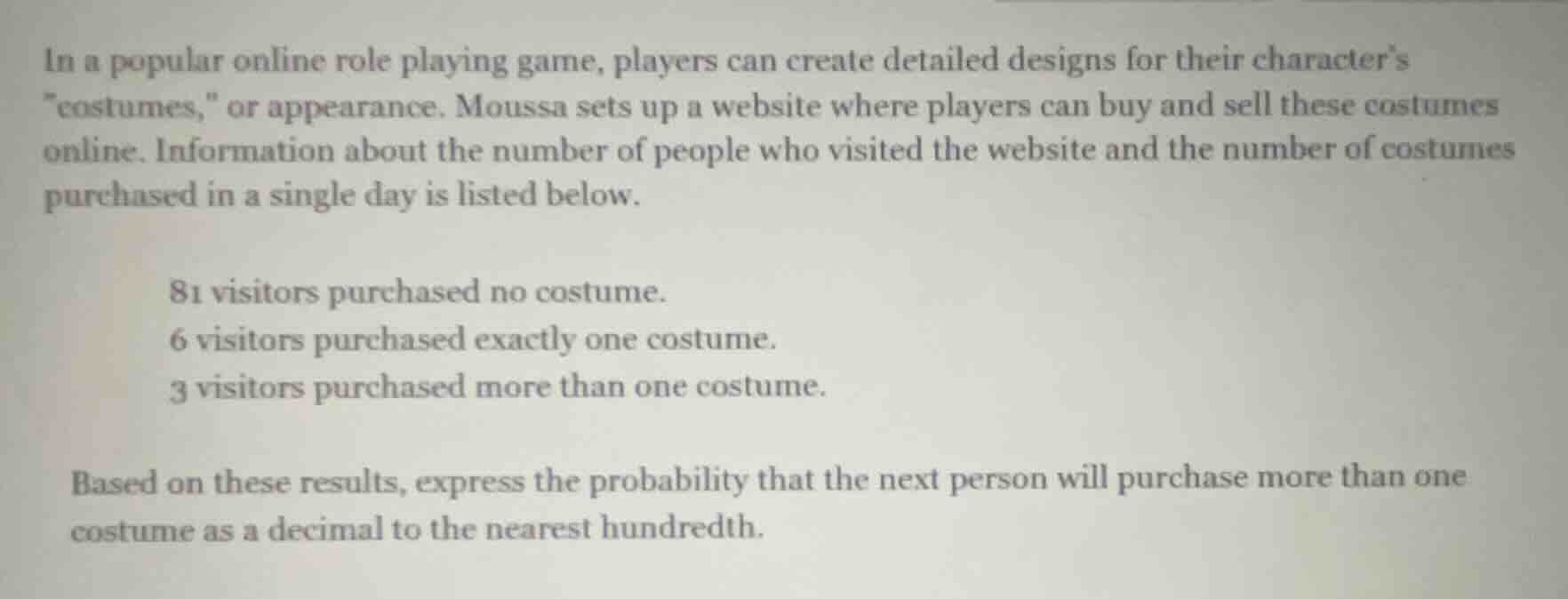 in a popular online role playing game, players can create detailed desi…