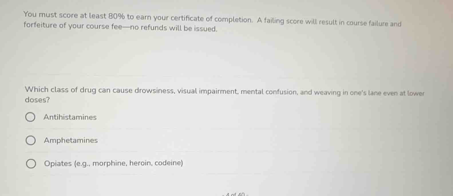 you must score at least 80% to earn your certificate of completion. a f…