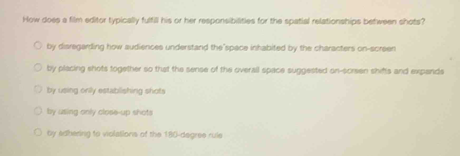 how does a film editor typically fulfill his or her responsibilities fo…