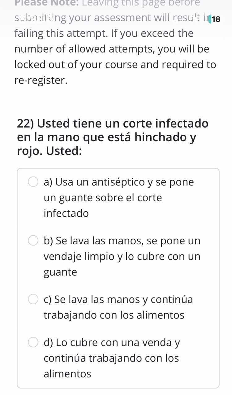 please note: leaving this page before submitting your assessment will r…