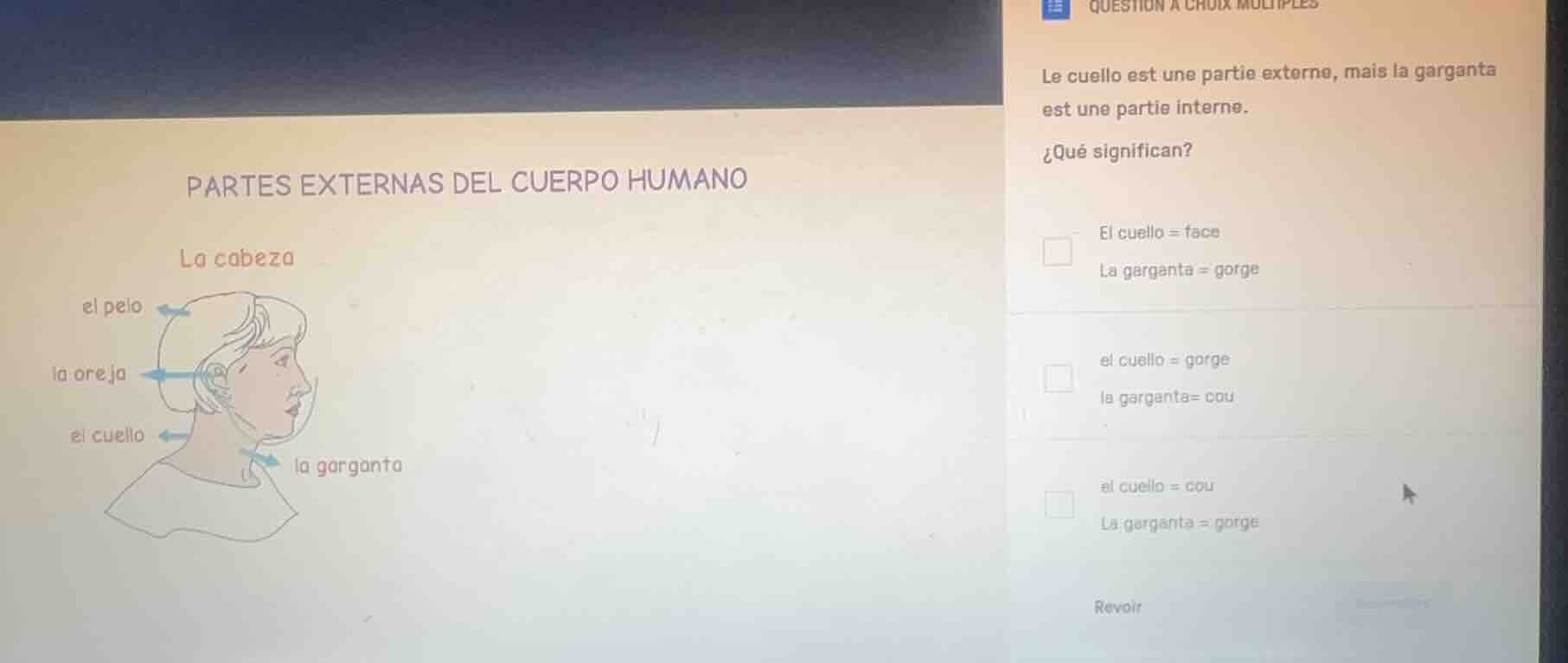 partes externas del cuerpo humano la cabeza el pelo la oreja el cuello …