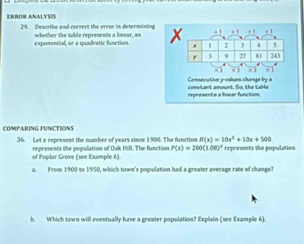 error analysis 29. describe and correct the error in determining whethe…