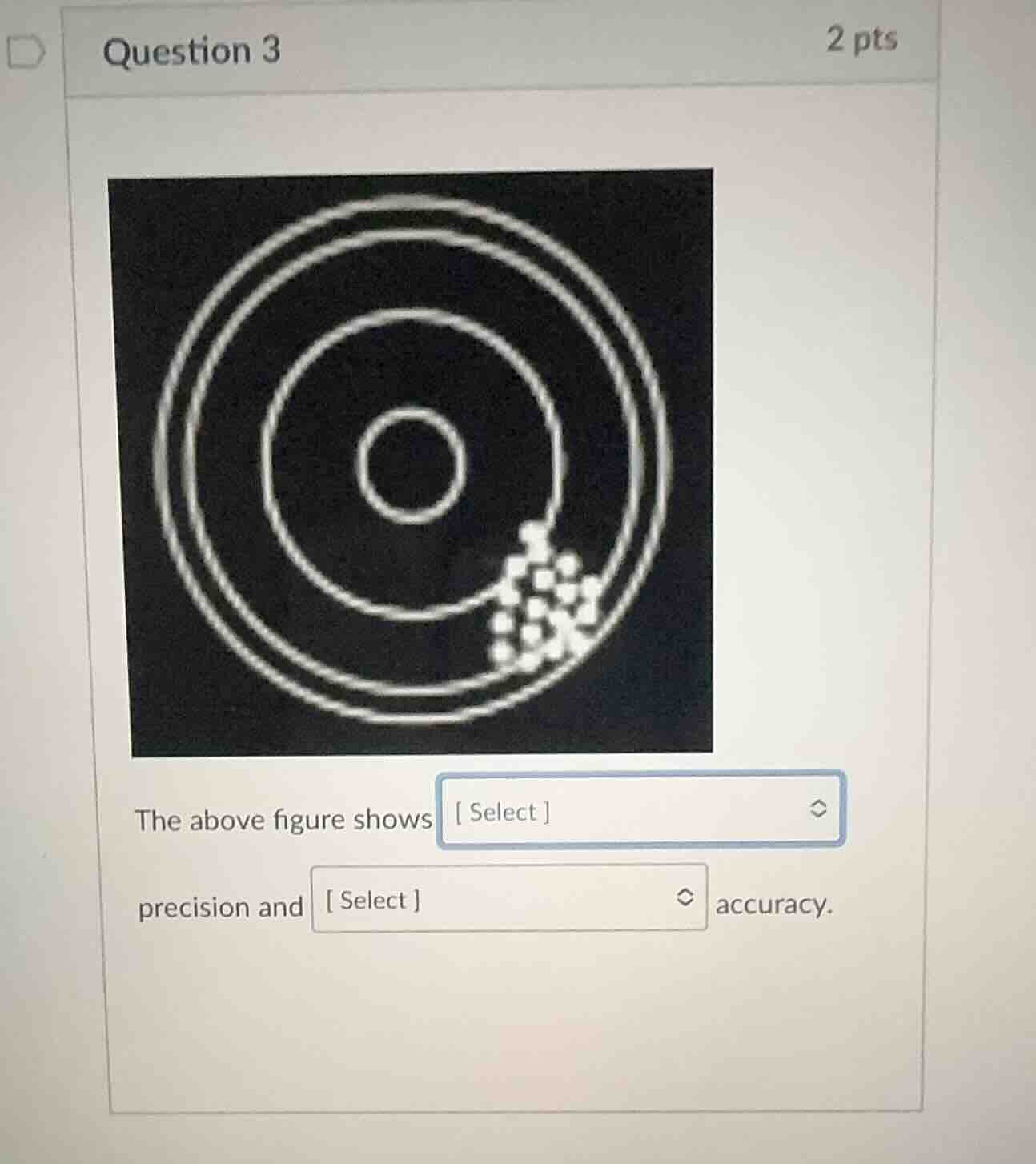 question 3 2 pts the above figure shows select precision and select acc…