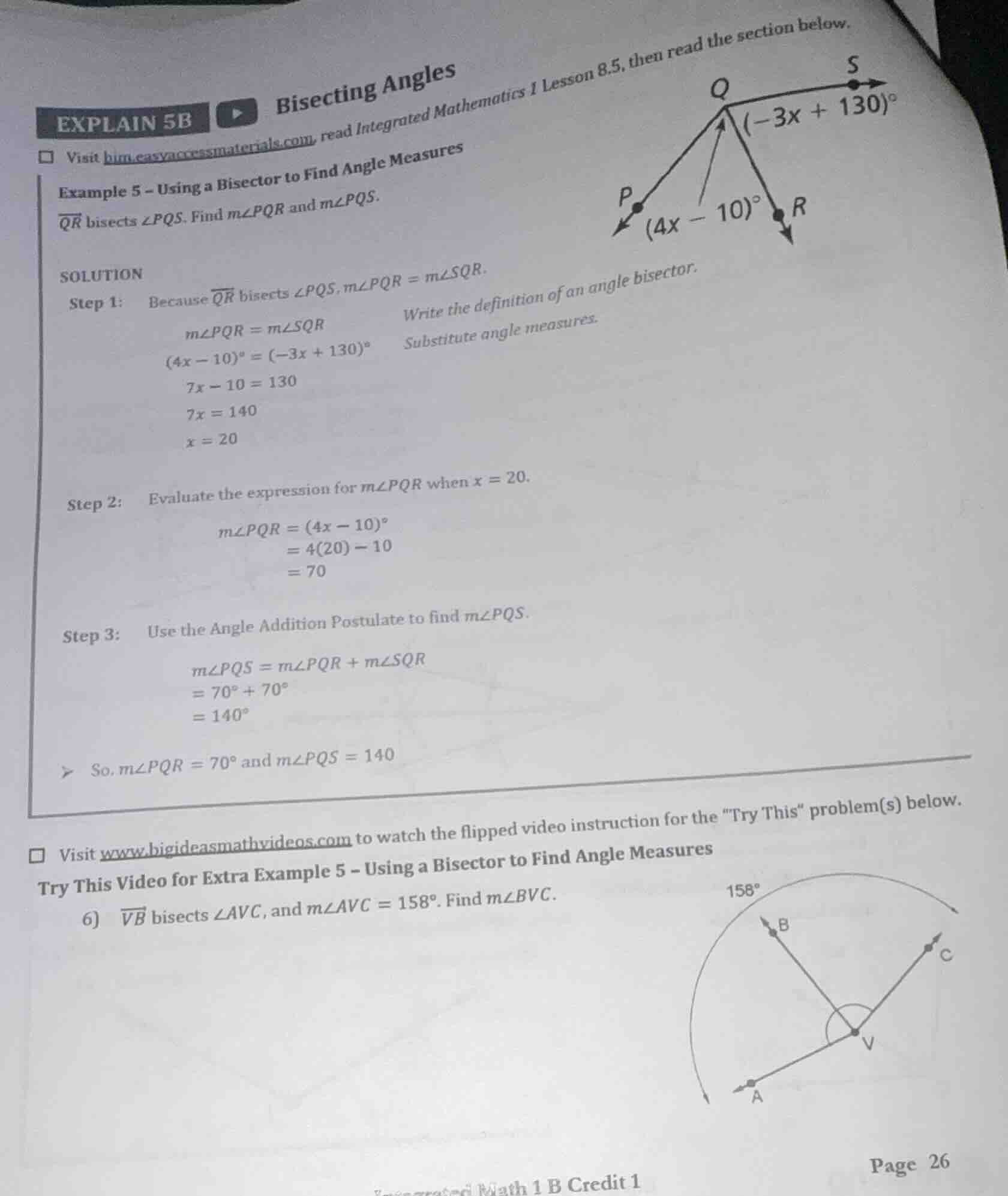 explain 5b bisecting angles visit bim.easyaccessmaterials.com, read int…