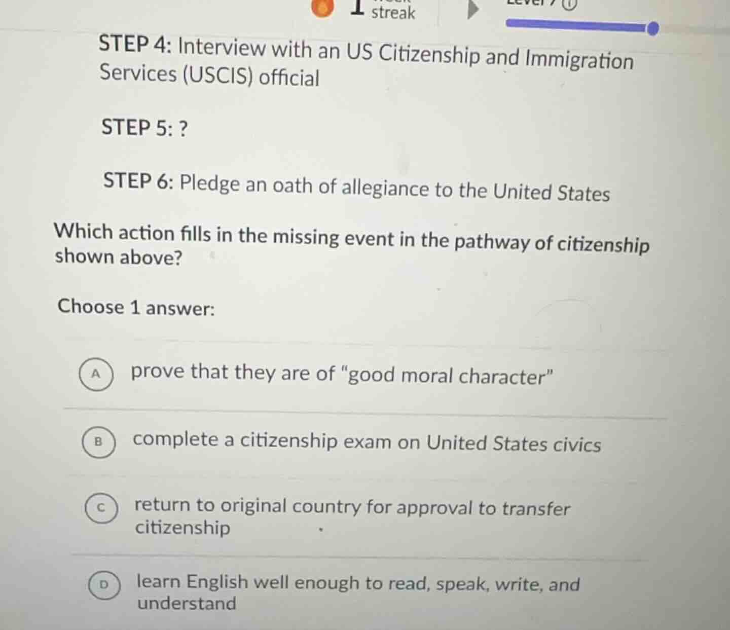 step 4: interview with an us citizenship and immigration services (usci…