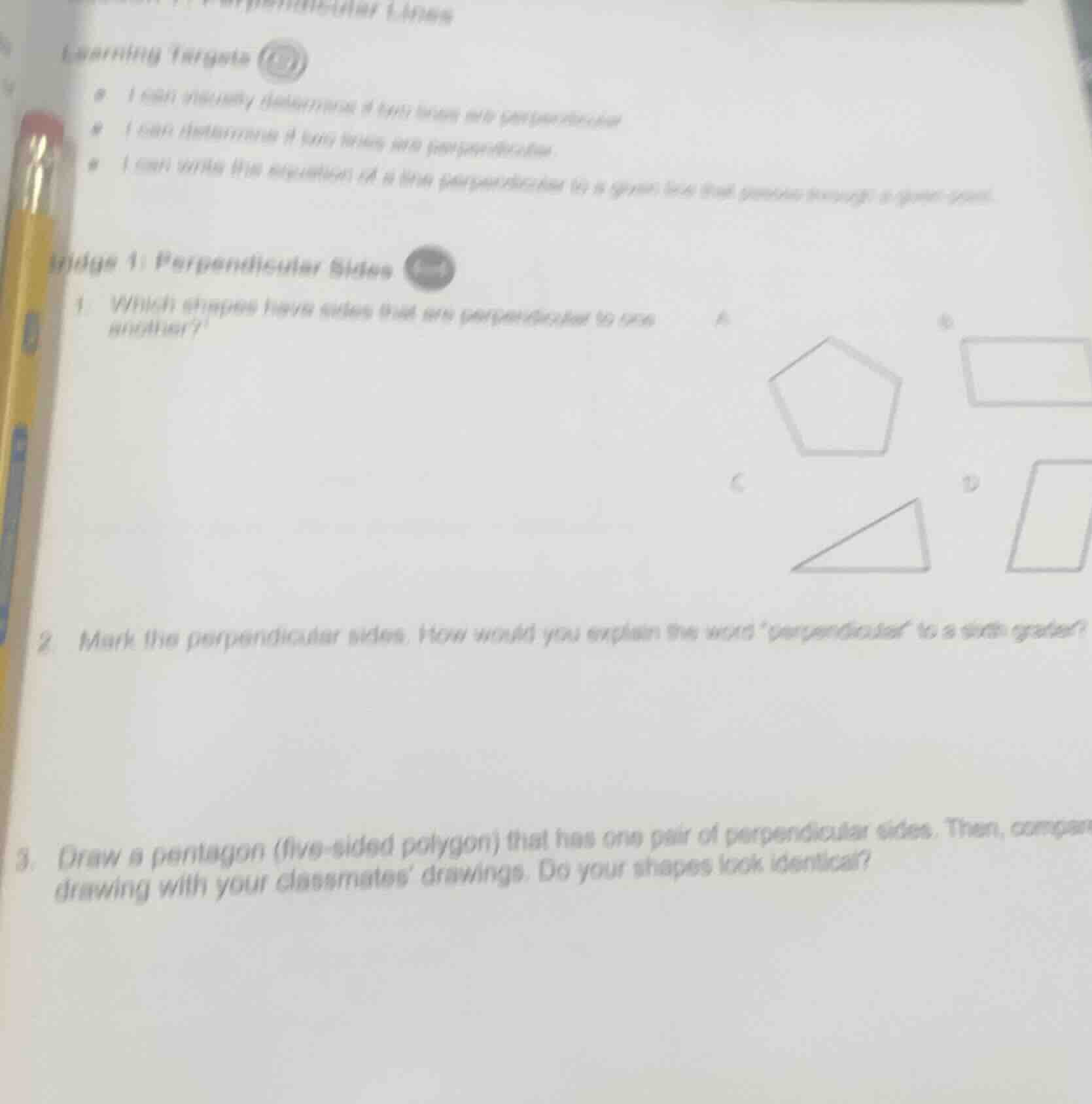 learning targets - i can visually determine if two lines are perpendicu…