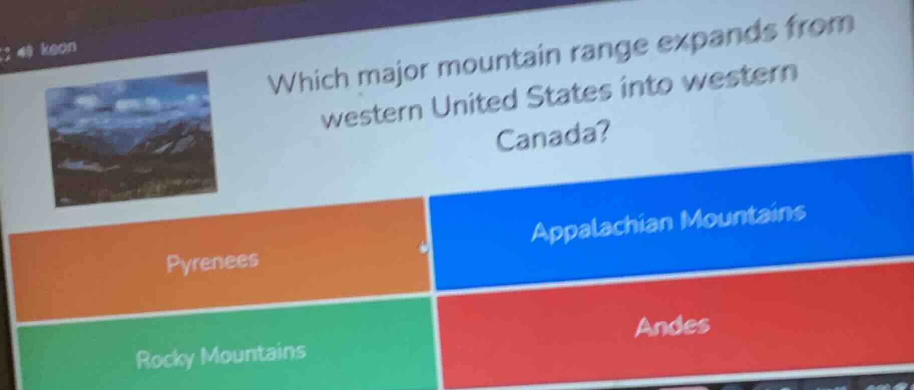 which major mountain range expands from western united states into west…