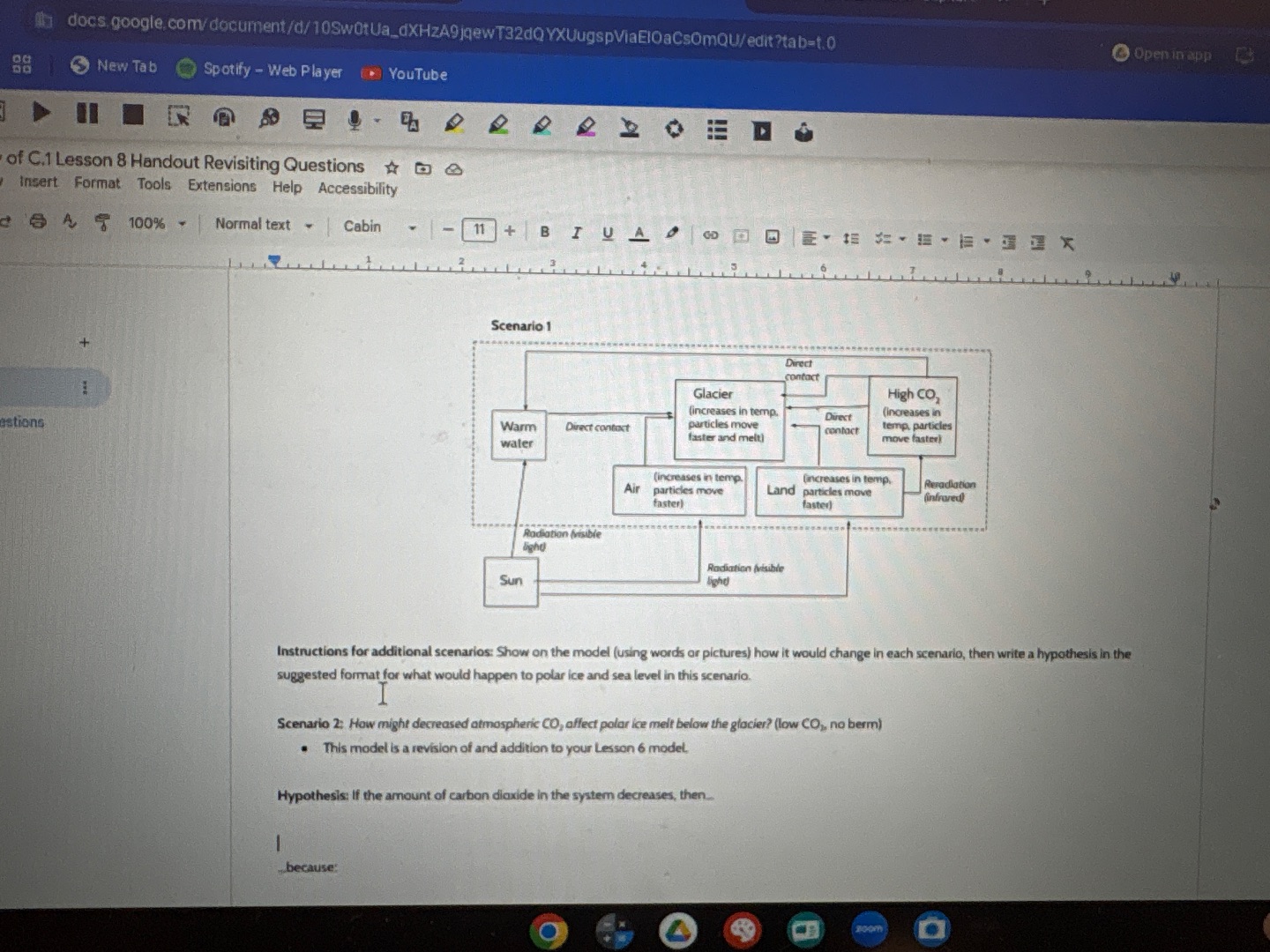 instructions for additional scenarios: show on the model (using words o…