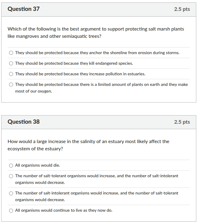 question 37 2.5 pts which of the following is the best argument to supp…