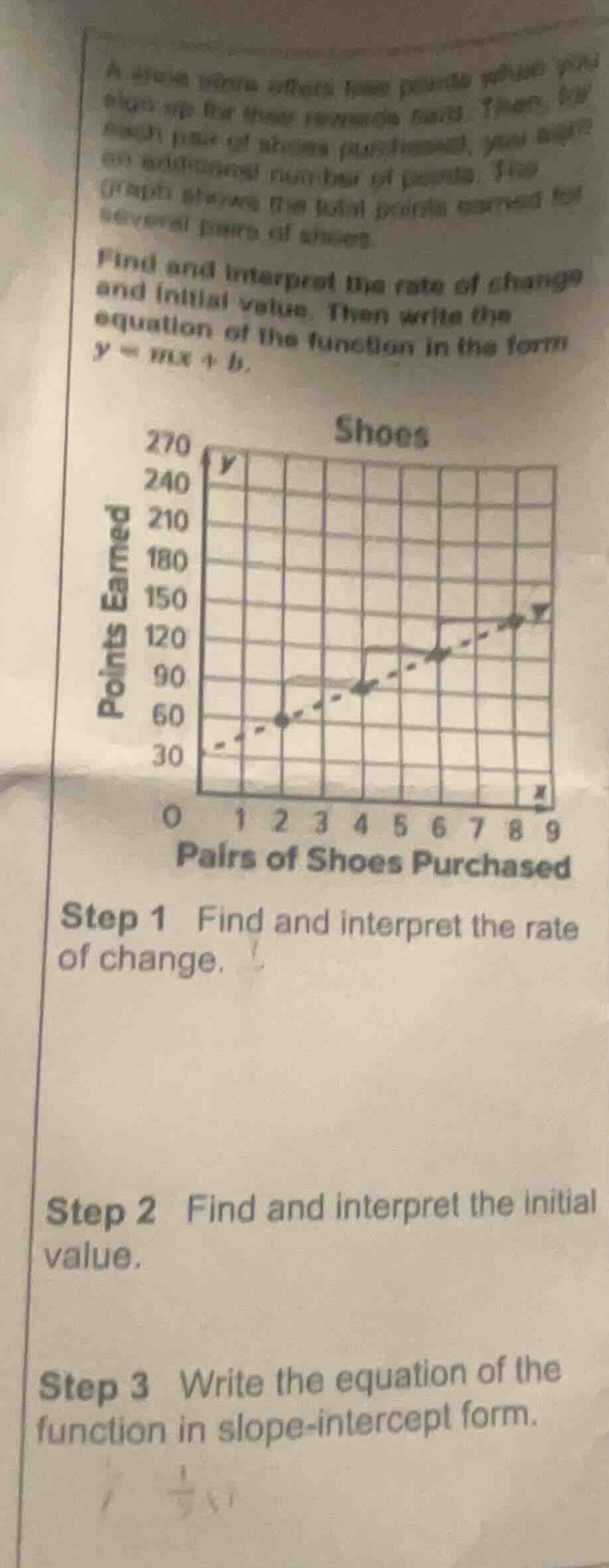 a shoe store offers free points when you sign up for their rewards card…