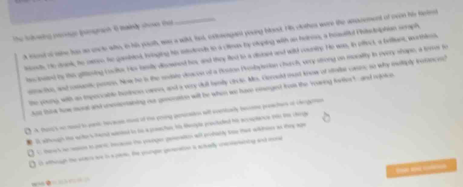 the following passage (paragraph 4) mainly shows that ________. a frien…