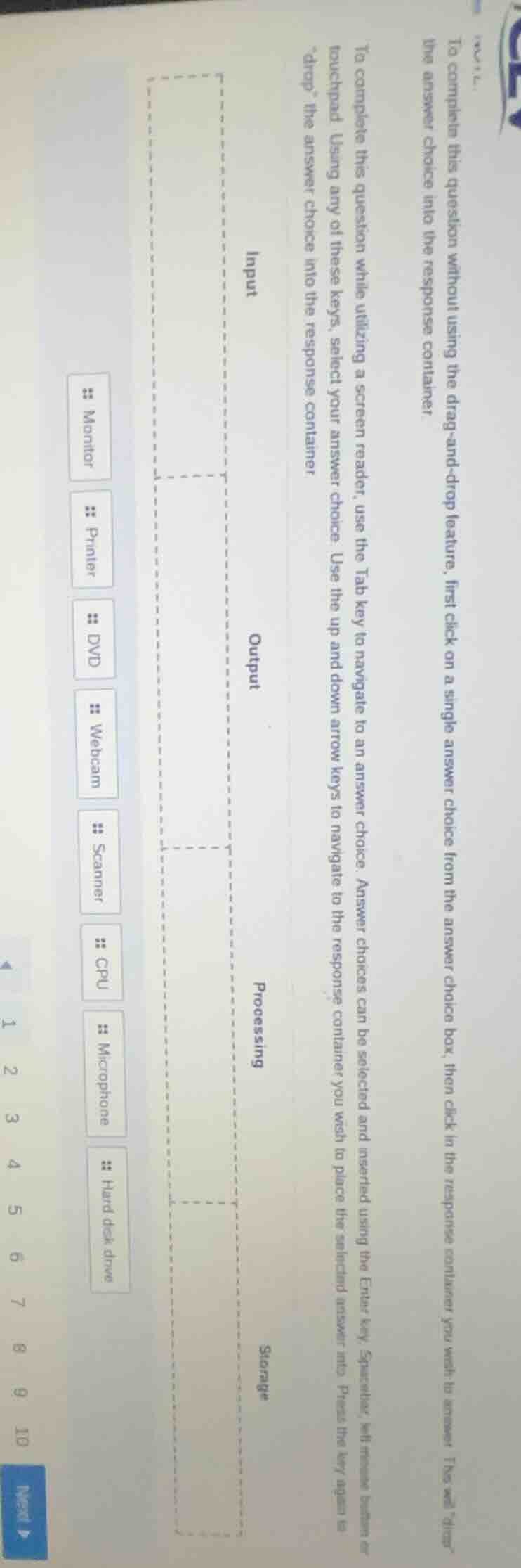 to complete this question without using the drag-and-drop feature, firs…