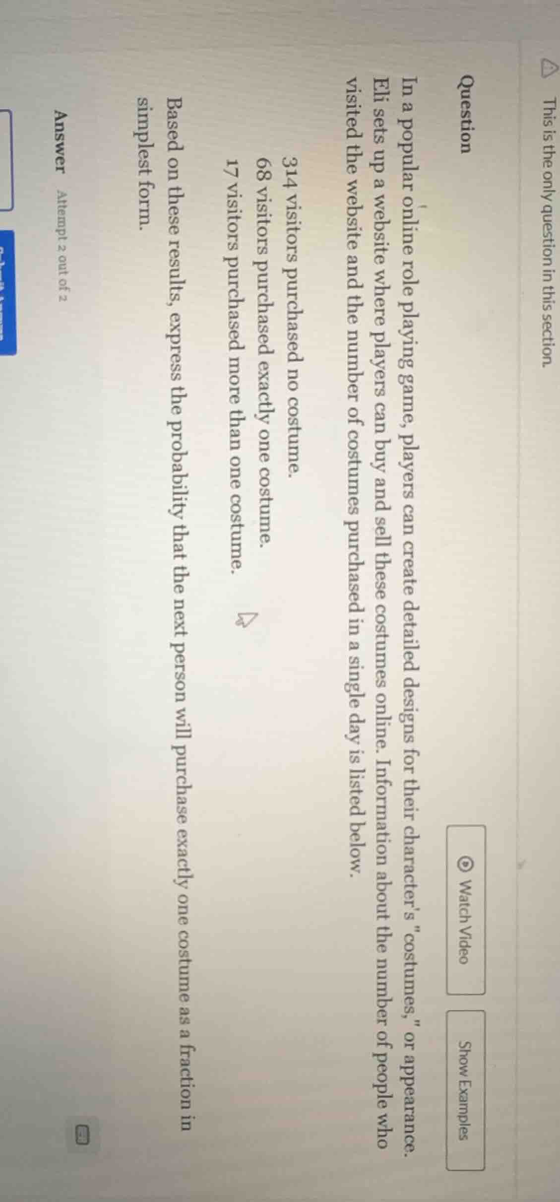 question in a popular online role playing game, players can create deta…