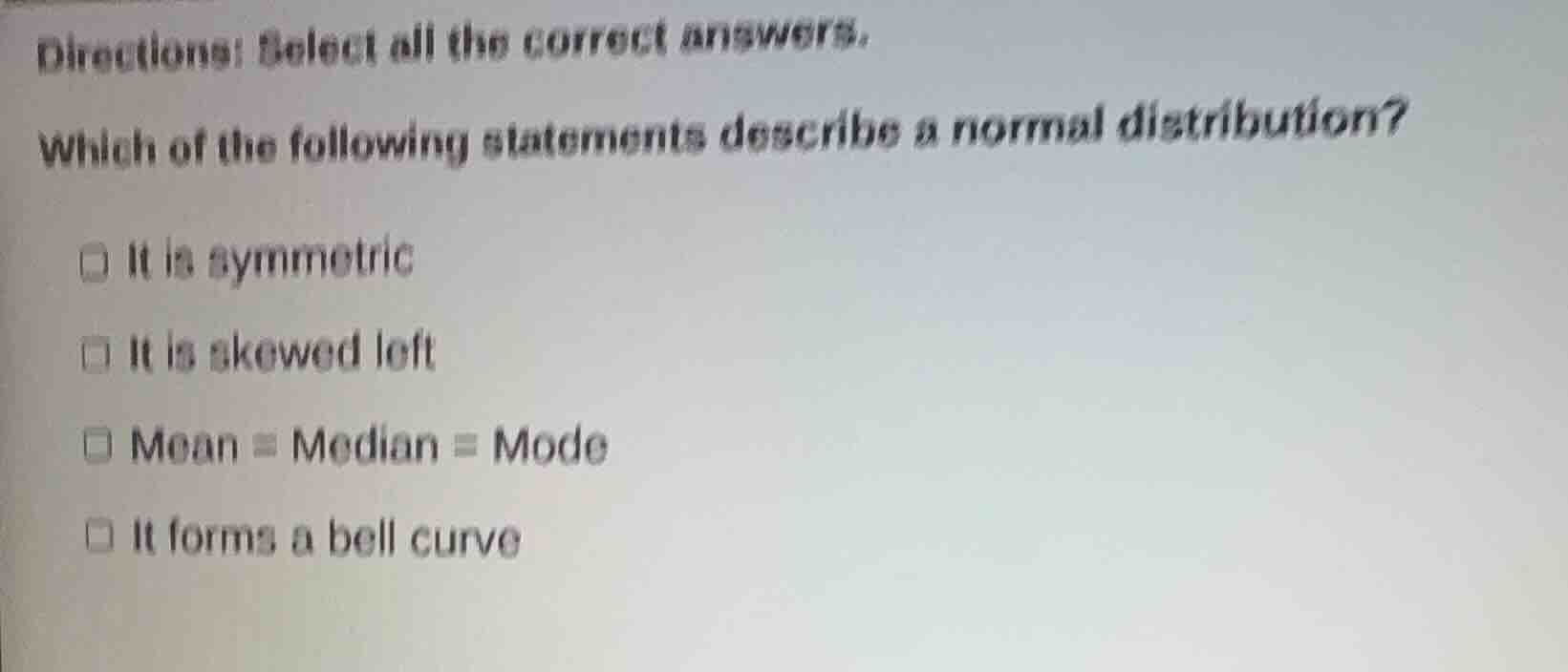 directions: select all the correct answers. which of the following stat…