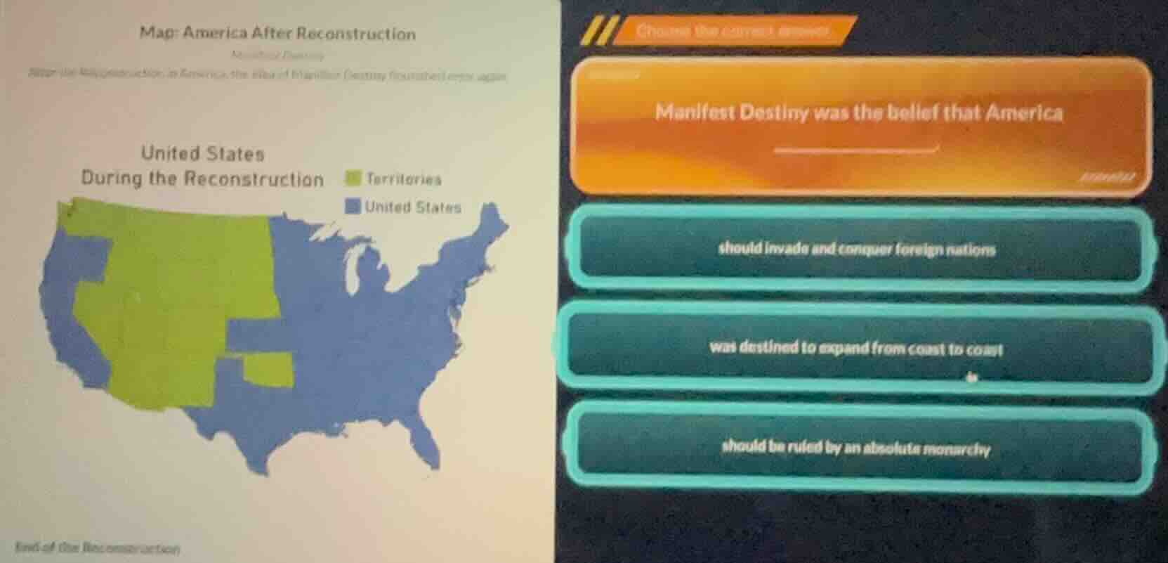 map: america after reconstruction manifest destiny after the reconstruc…