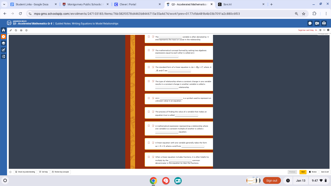 the ______ variable is often denoted by x and represents the input or c…