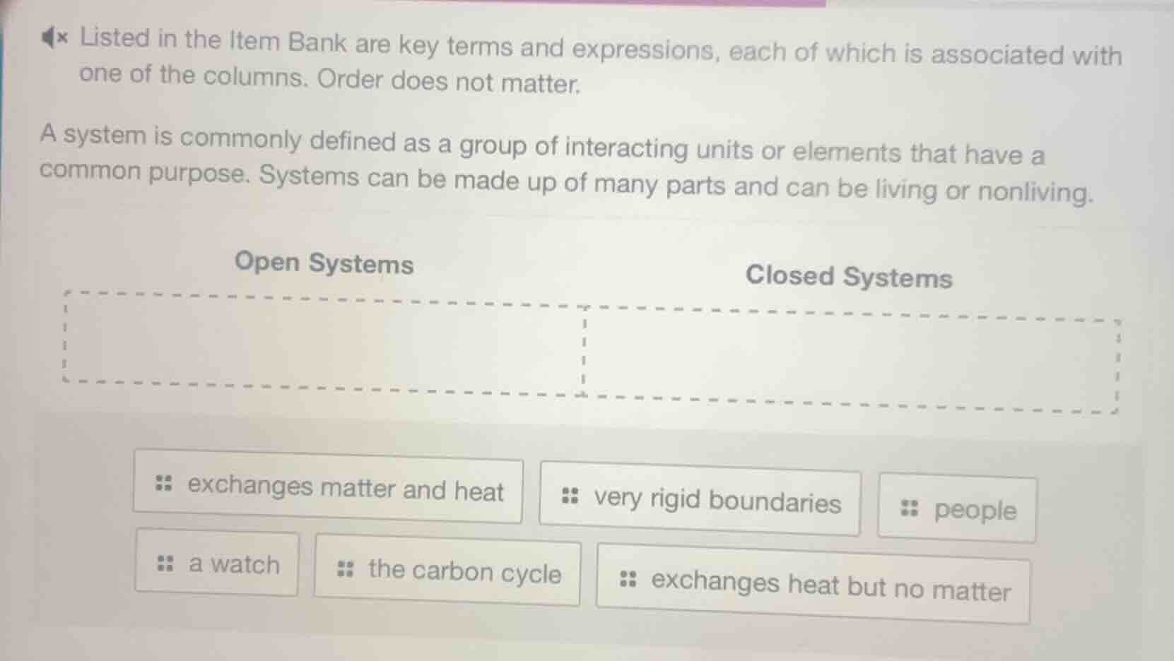 listed in the item bank are key terms and expressions, each of which is…