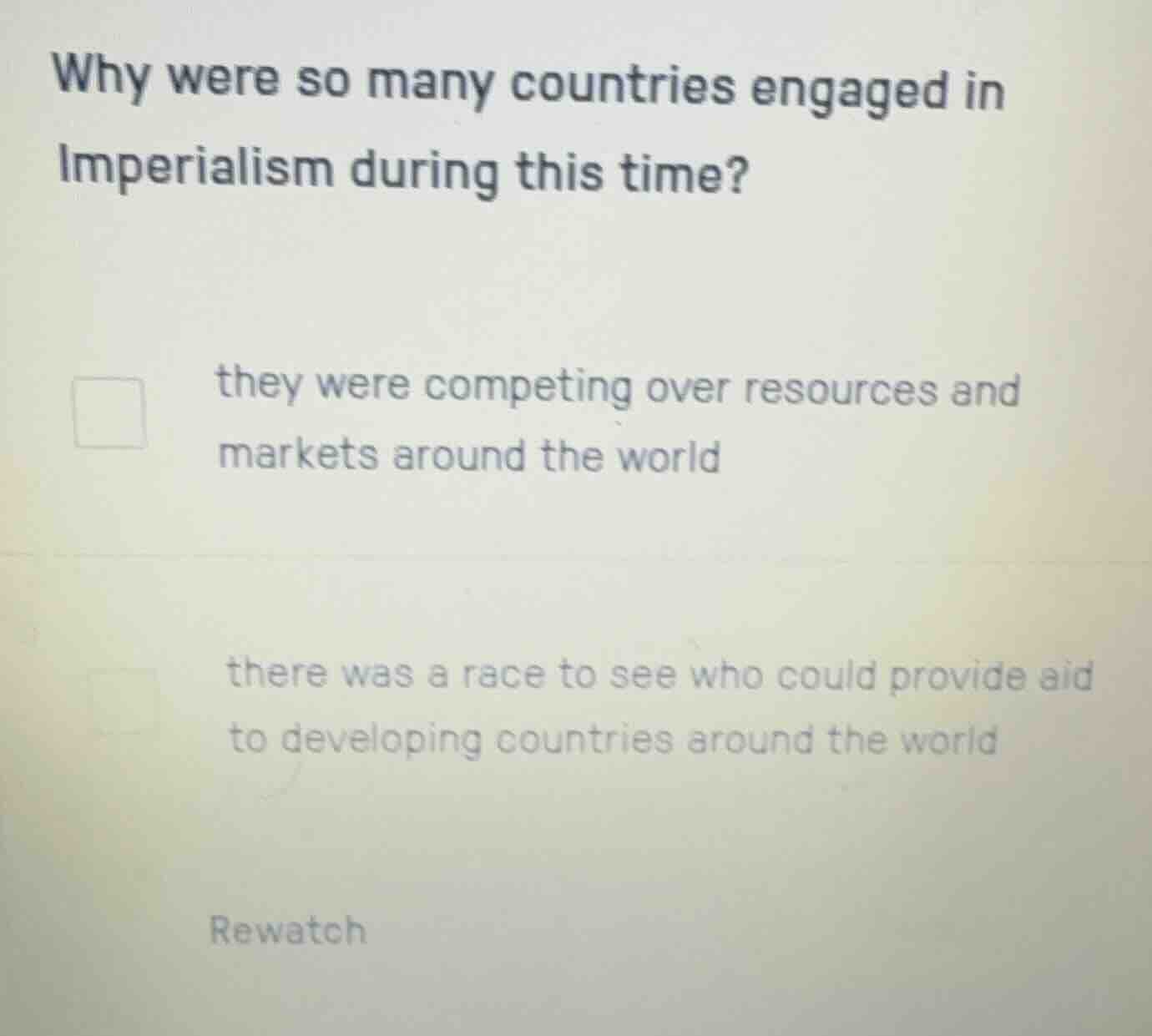 why were so many countries engaged in imperialism during this time? the…