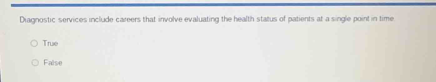 diagnostic services include careers that involve evaluating the health …