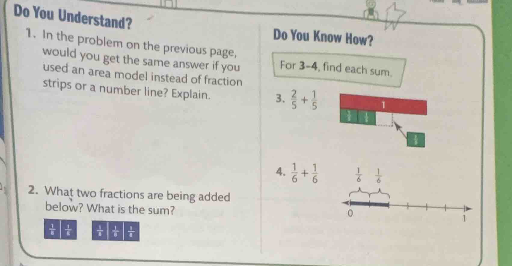 do you understand? 1. in the problem on the previous page, would you ge…