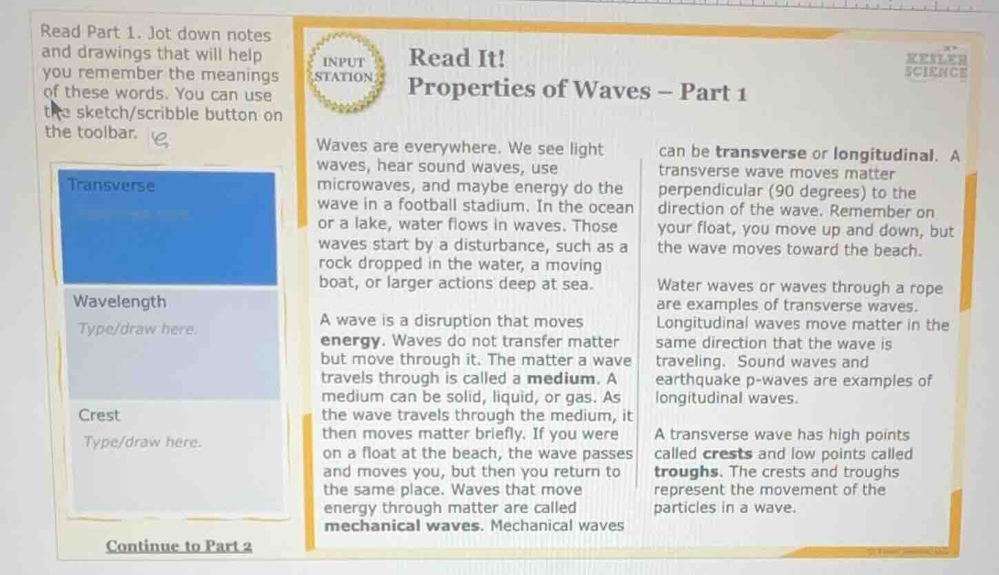 read part 1. jot down notes and drawings that will help you remember th…