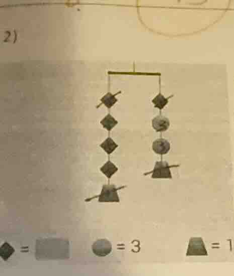 2) there is a balance diagram. on the left side of the balance, there a…