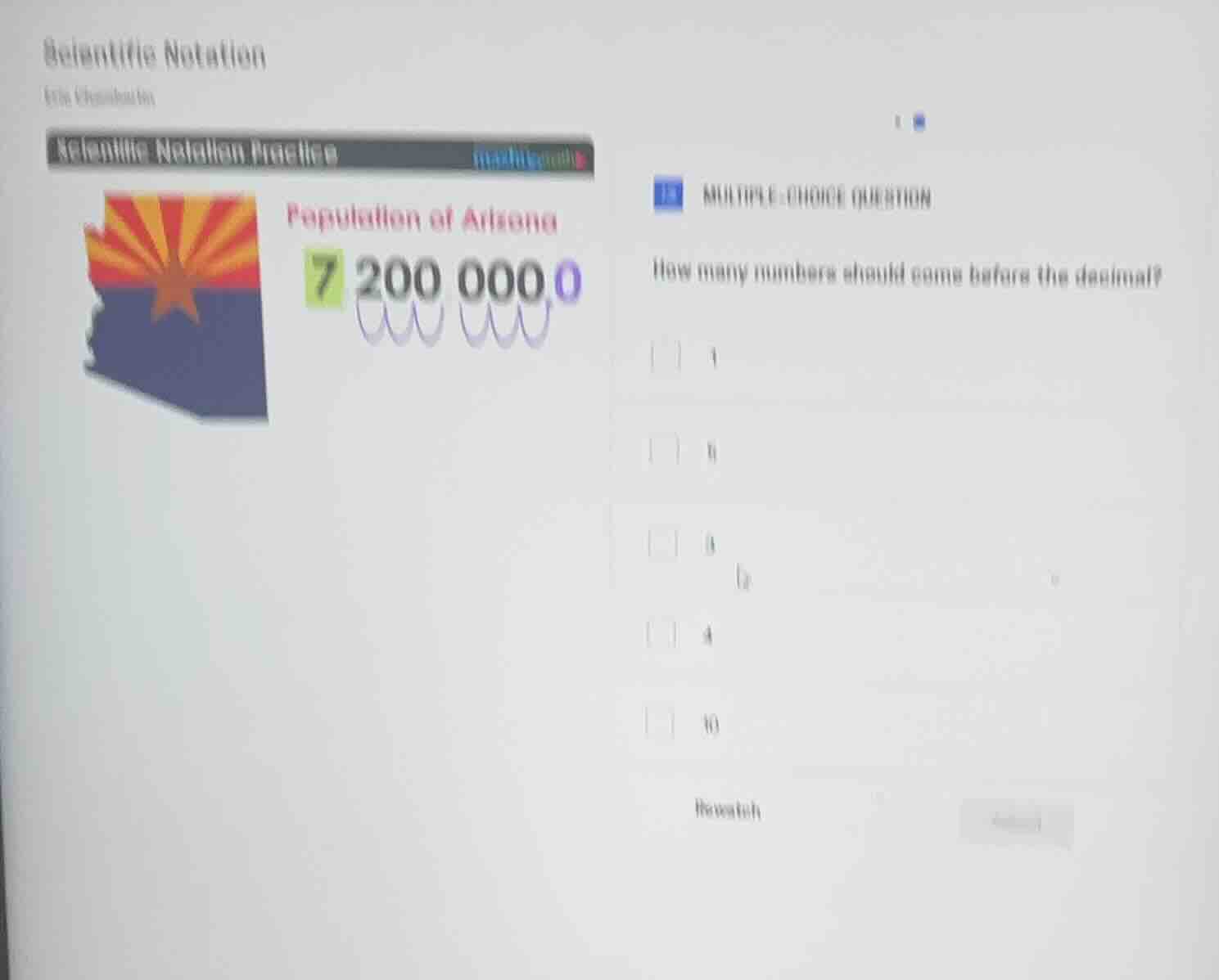 scientific notation iris chambalin scientific notation practice populat…