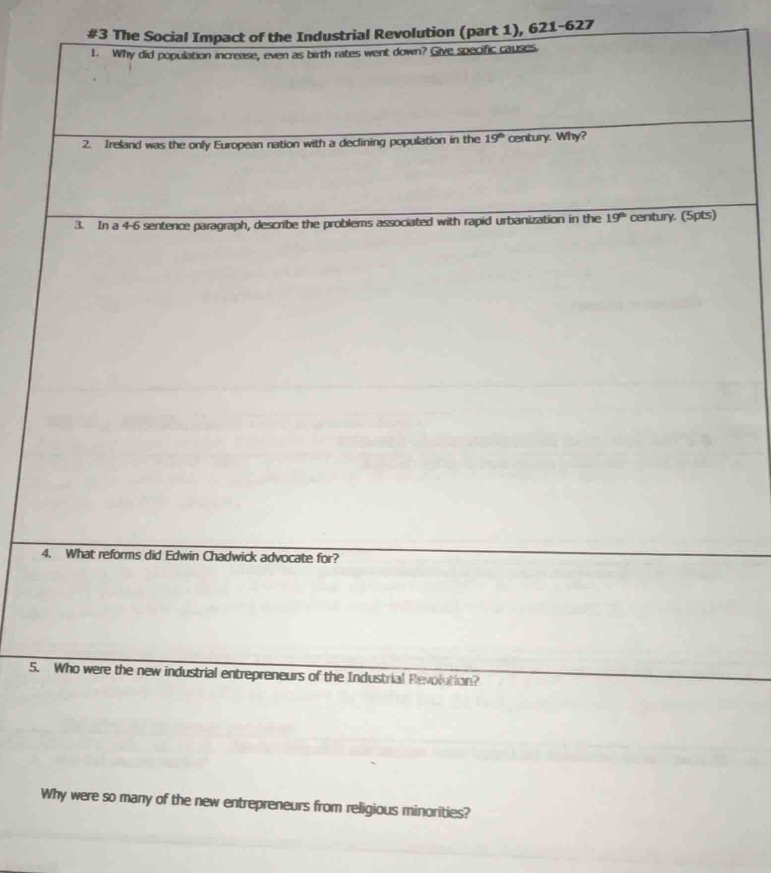 #3 the social impact of the industrial revolution (part 1), 621-627 1. …