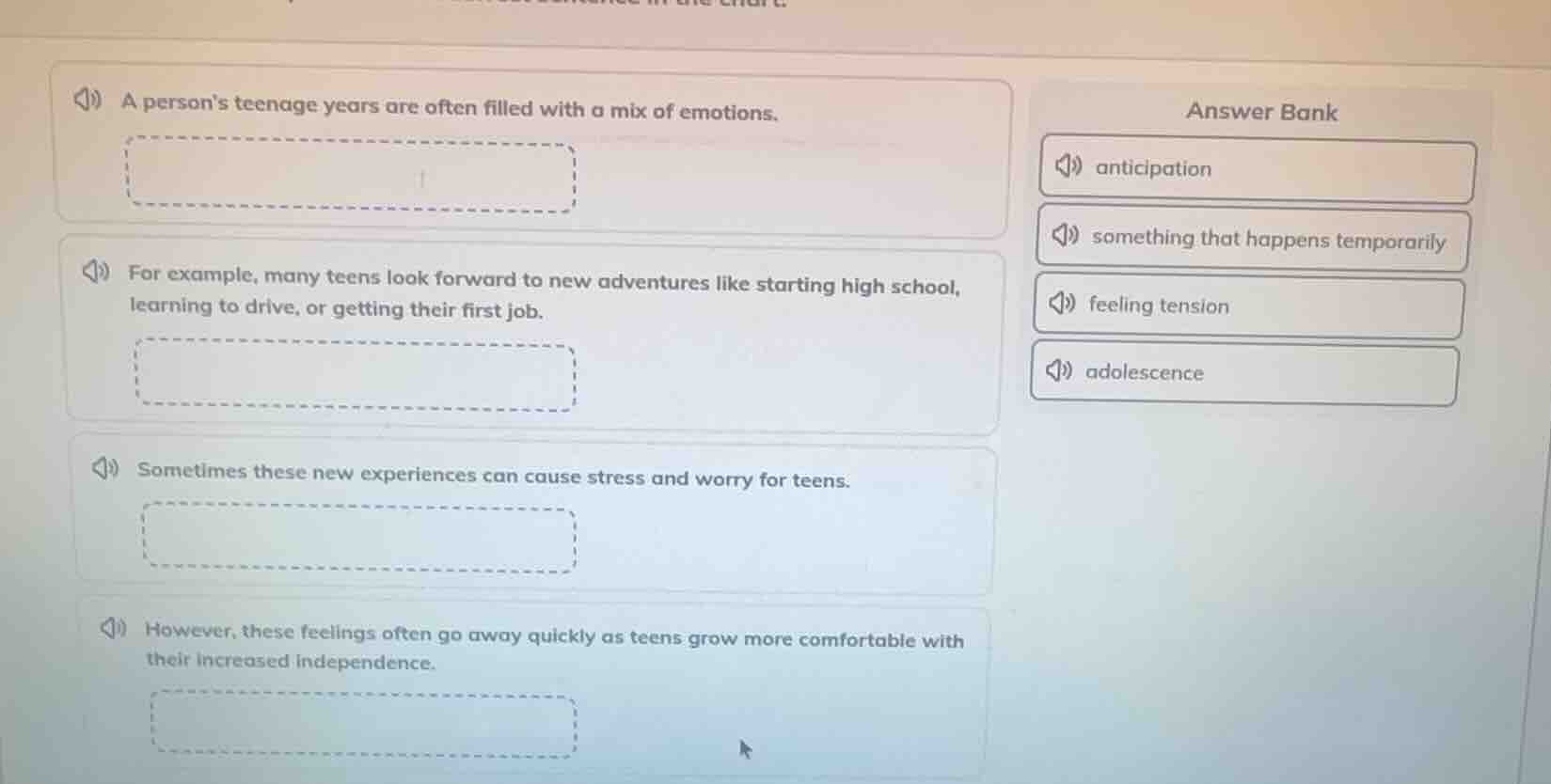 a persons teenage years are often filled with a mix of emotions. for ex…