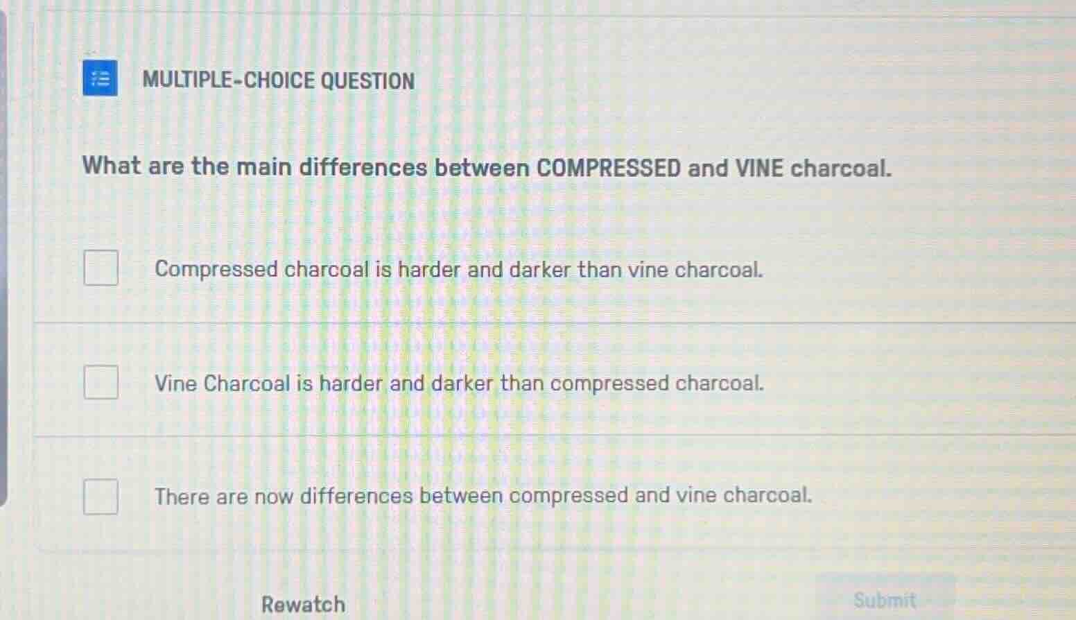 multiple-choice question what are the main differences between compress…