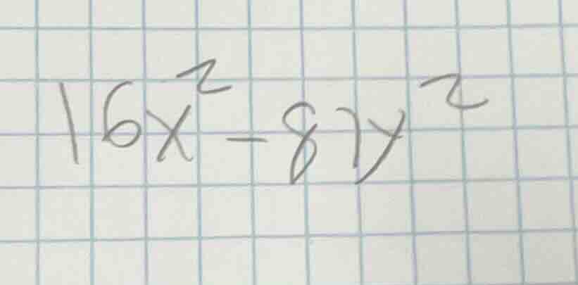 16x² - 8y²