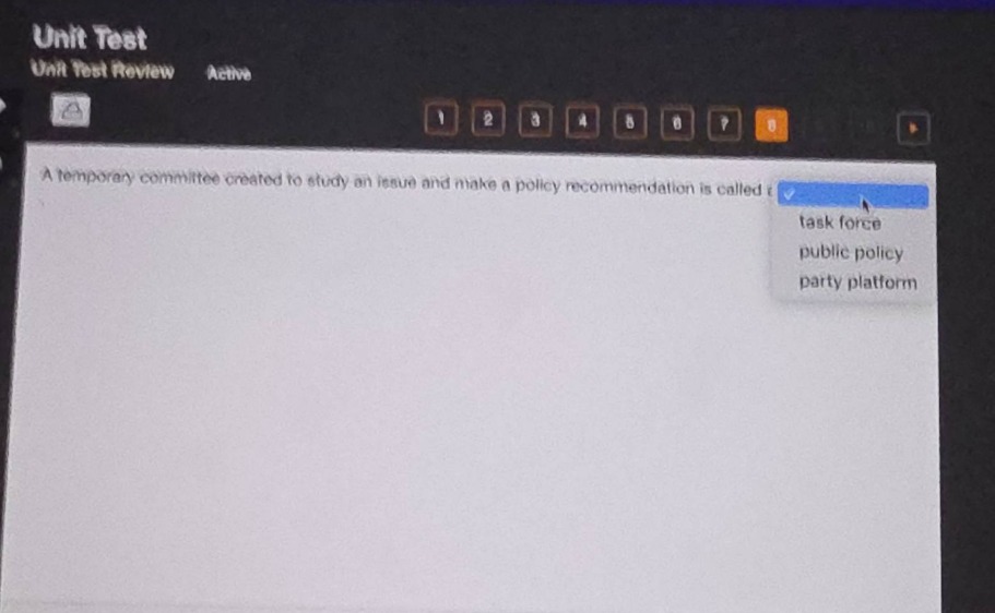 unit test unit test review active 1 2 3 4 5 6 7 8 a temporary committee…