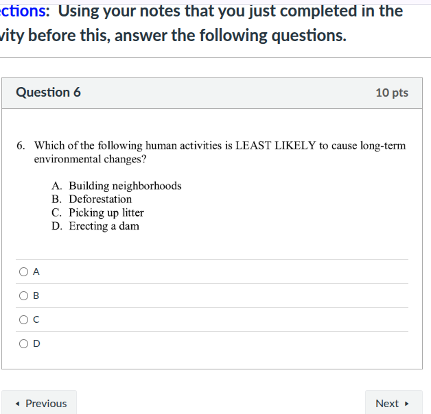 ctions: using your notes that you just completed in the vity before thi…