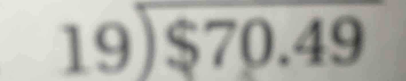 19) $70.49