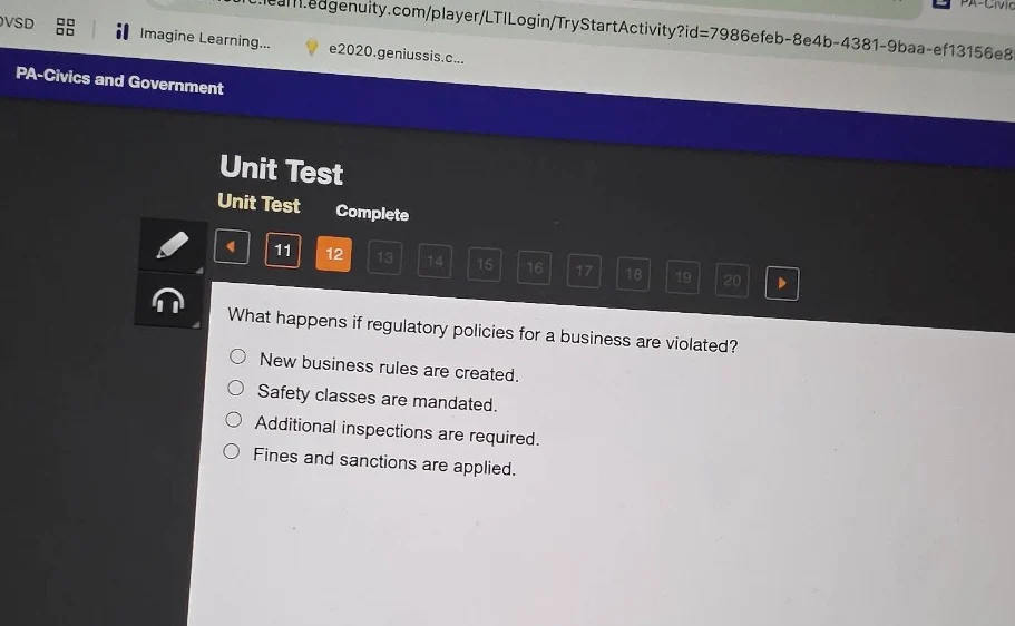 what happens if regulatory policies for a business are violated? new bu…