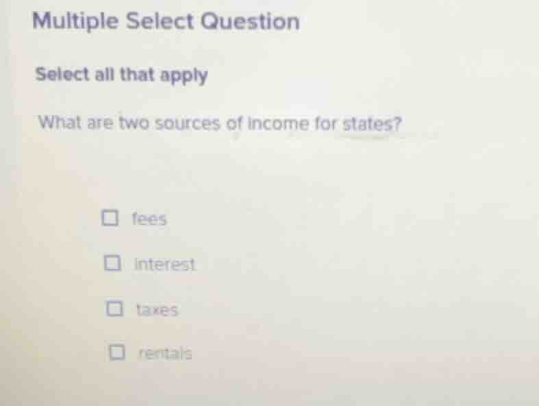 multiple select question select all that apply what are two sources of …