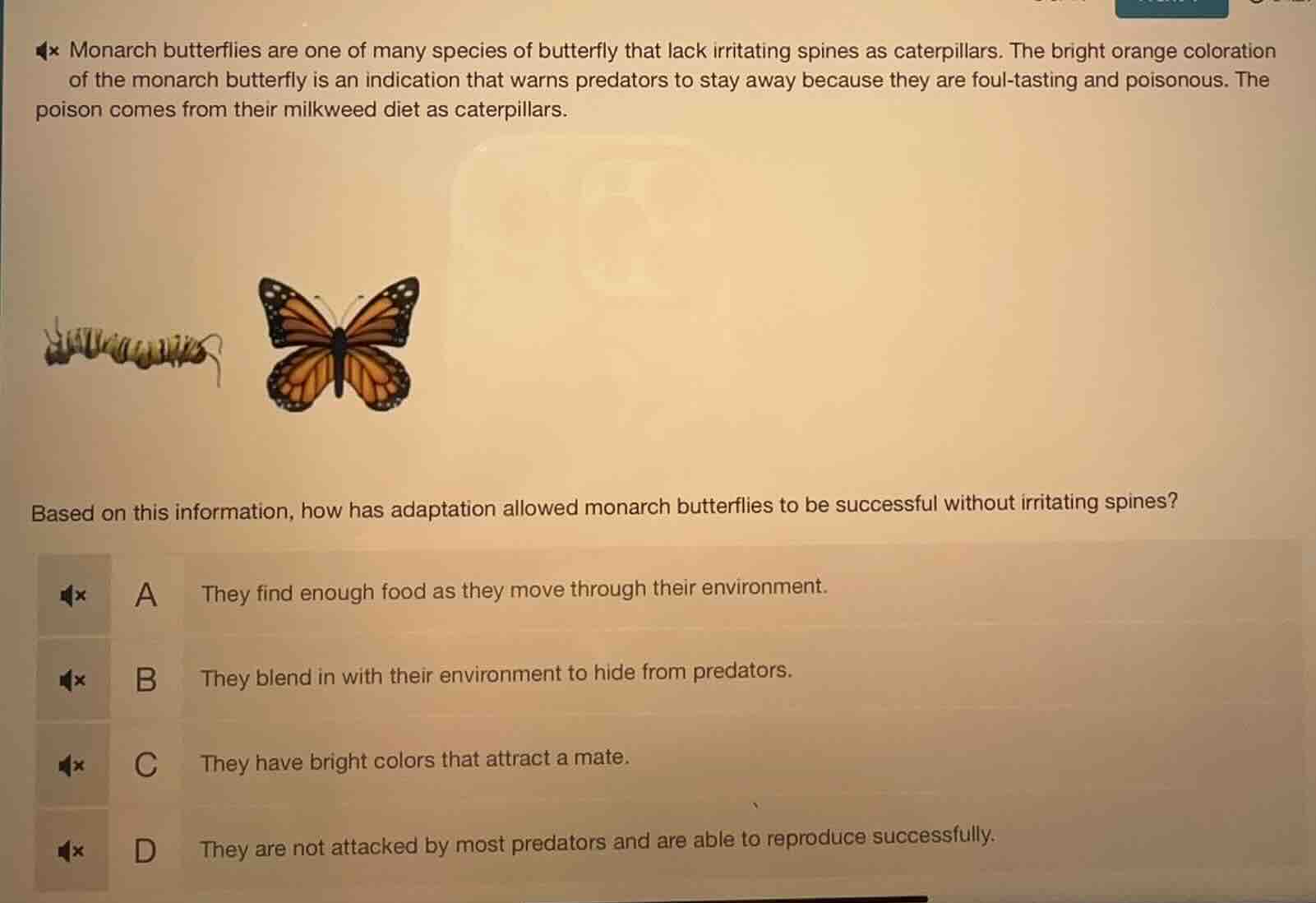 monarch butterflies are one of many species of butterfly that lack irri…