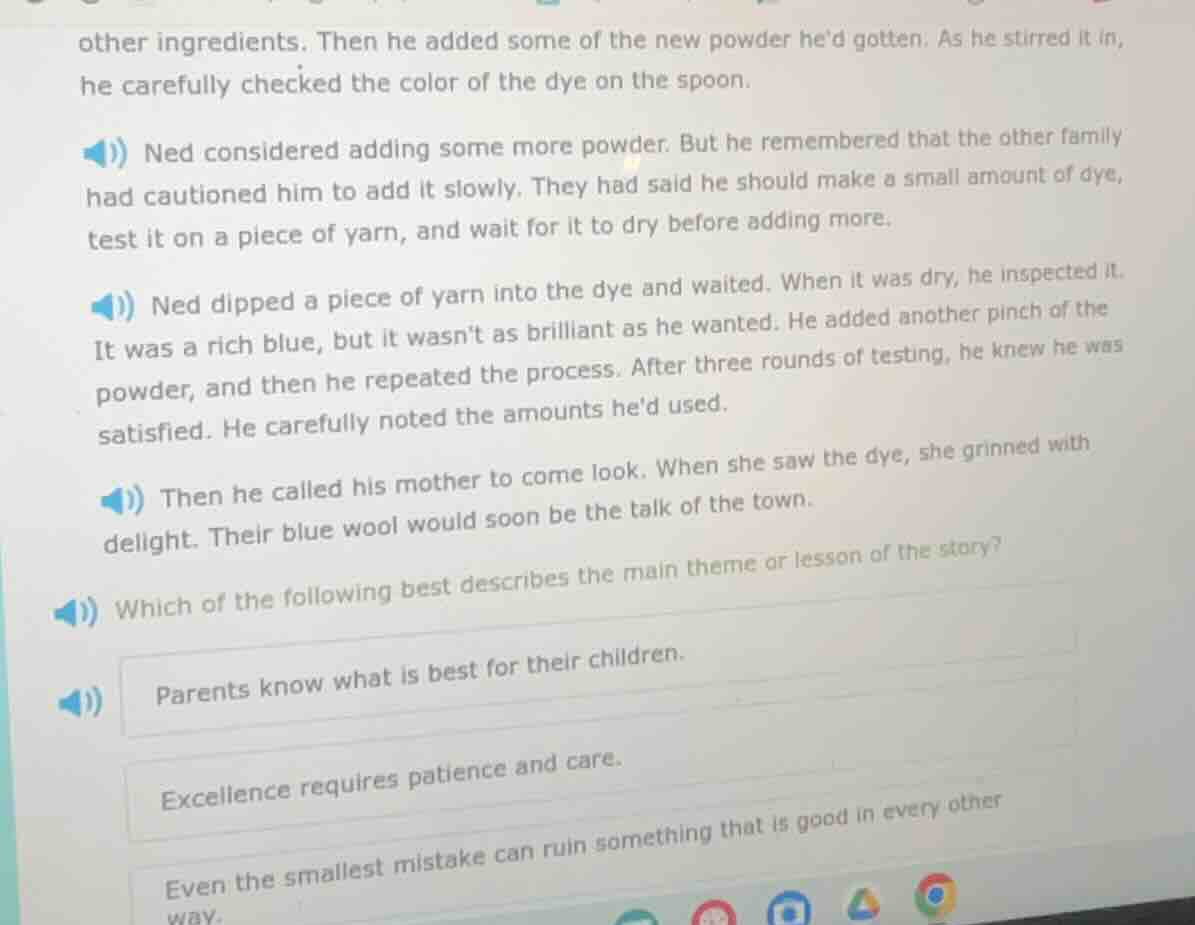 other ingredients. then he added some of the new powder hed gotten. as …